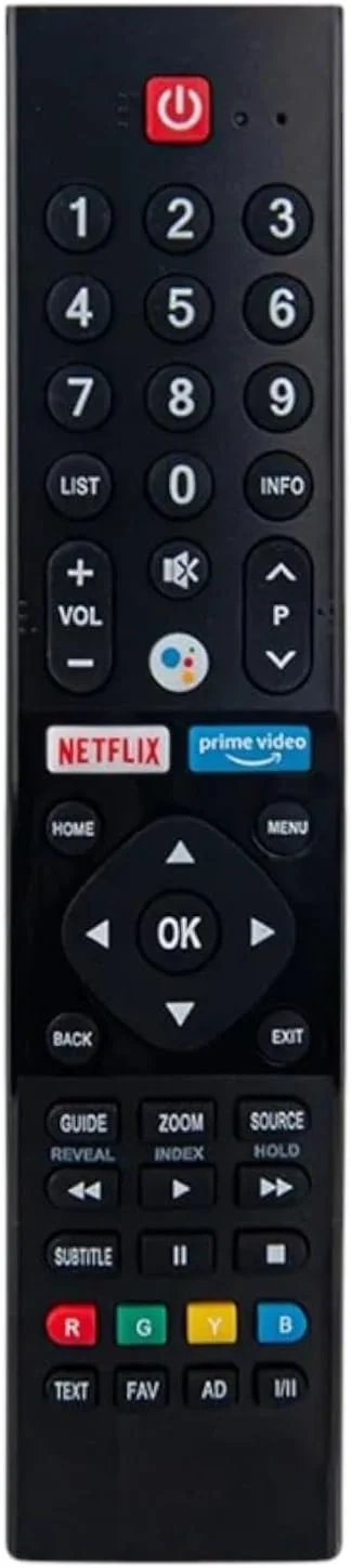 ریموت کنترل جایگزین BURAQ L2750V برای تلویزیون های هوشمند پاناسونیک LCD LED با دکمه های اختصاصی نتفلیکس و پرایم ویدیو