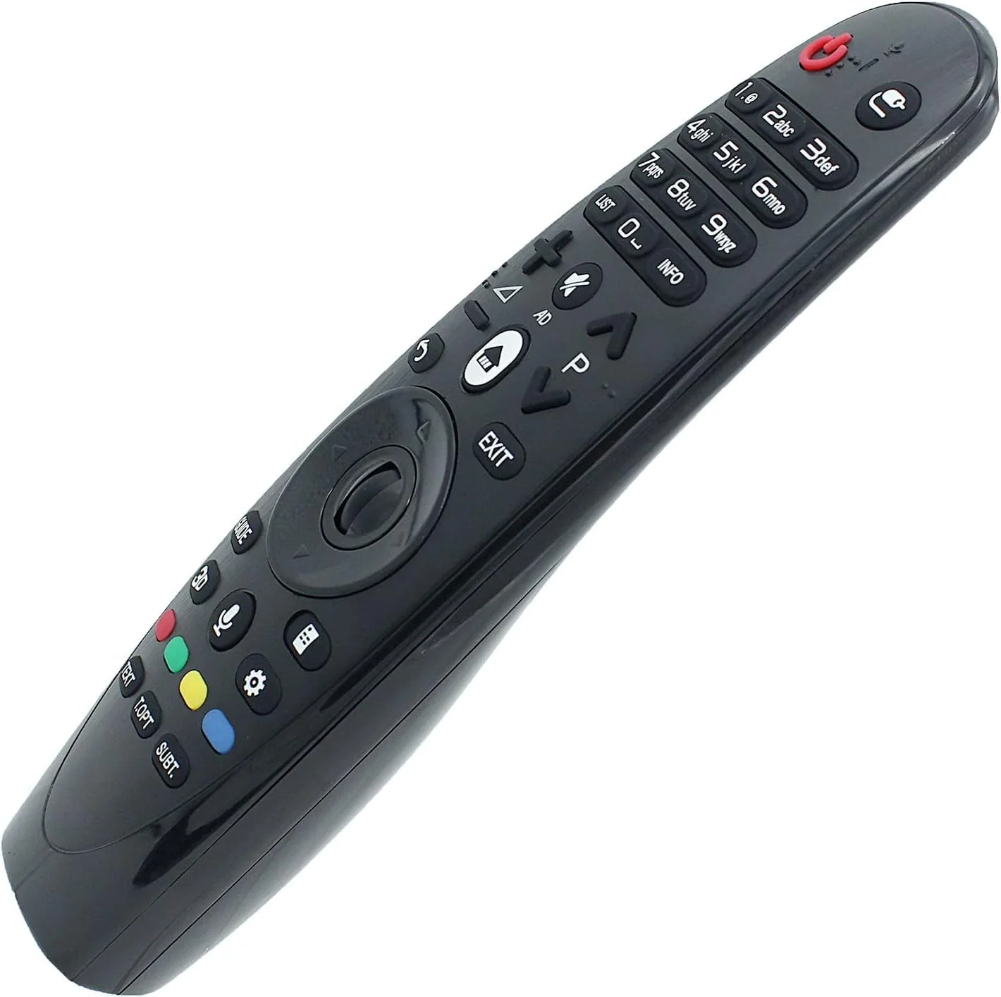 ریموت کنترل جایگزین مادون قرمز تلویزیون هوشمند ال‌جی مدل BURAQ AN-MR600 مناسب برای تلویزیون‌های 43UF770T 49UF770V 49UF770T 55UF770V 55UF770T 49UF850T 55UF850T 55UF950T 55UG870T 60UF770V 60UF770T 65UF770T 65UF770V