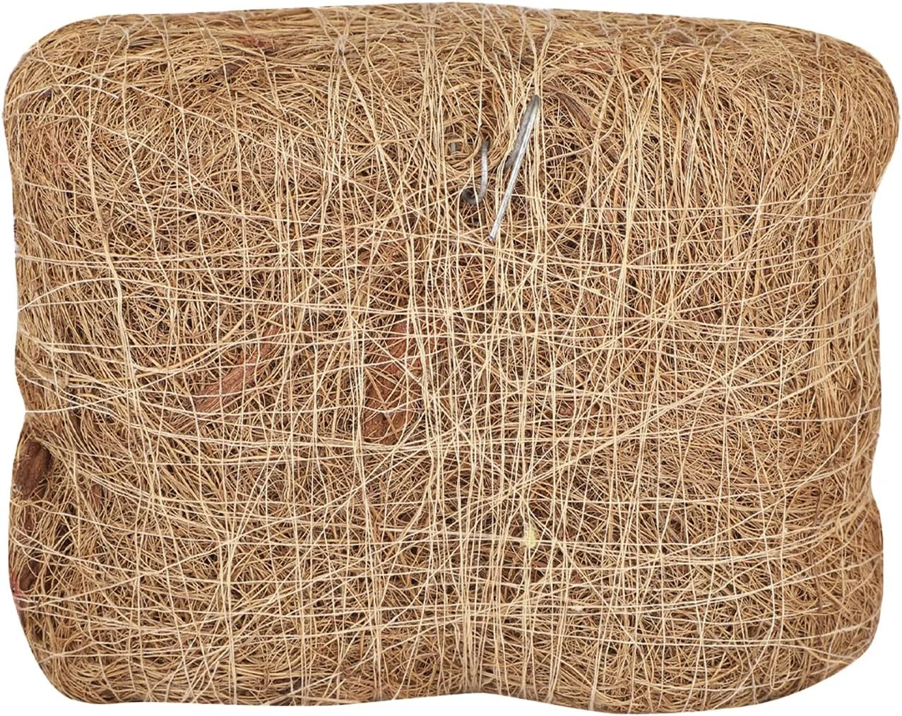 لانه/خانه پرنده آویز طبیعی تزئینی WildbirdCare برای طوطی، همستر، سنجاب، باغ بیرونی، خانه پرنده ولگرد (رنگ: قهوه ای، اندازه: کوچک، طول 18 x عرض 9 X ارتفاع 15 سانتی متر)