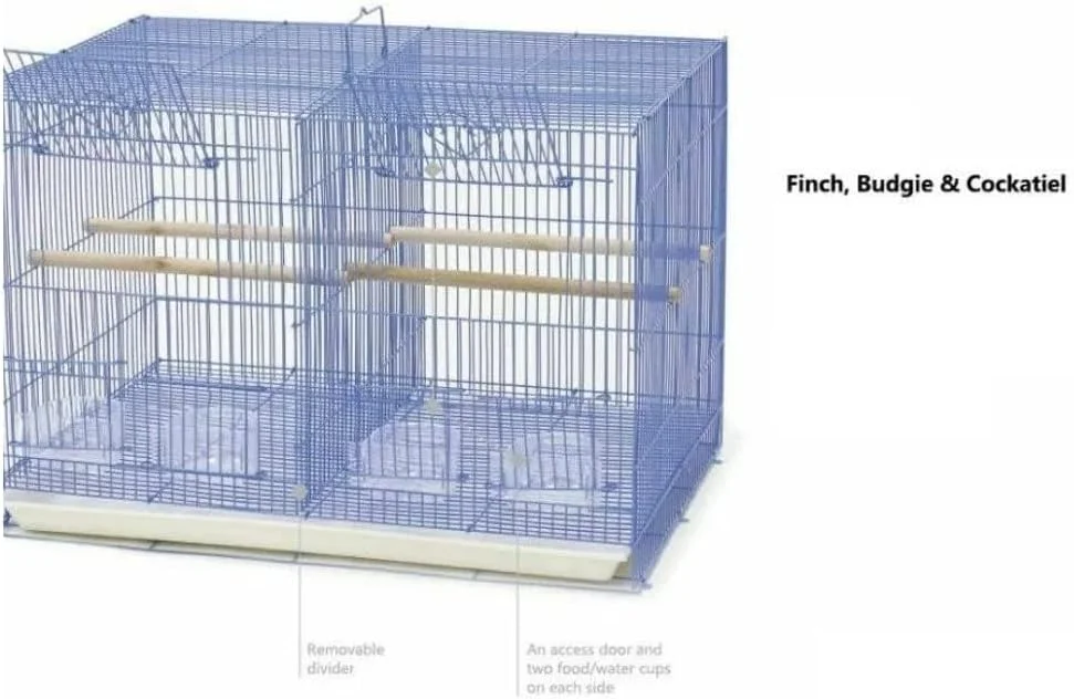 قفس پرنده آویز سبک وزن Vsell24 برای پرندگان کوچک و متوسط، مرغ عشق، طوطی، عروس هلندی، قناری، فنچ، مرغ باجریگار، قفس پرنده مرغ عشق تقسیم شده به دو قسمت 60X42X41 سانتی متر قفس پرنده آویز سبک وزن Vsell24 برای پرندگان کوچک و متوسط، مرغ عشق، طوطی، عروس هلندی، قناری، فنچ، مرغ باجریگار، قفس پرنده مرغ عشق تقسیم شده به دو قسمت 60X42X41 سانتی متر