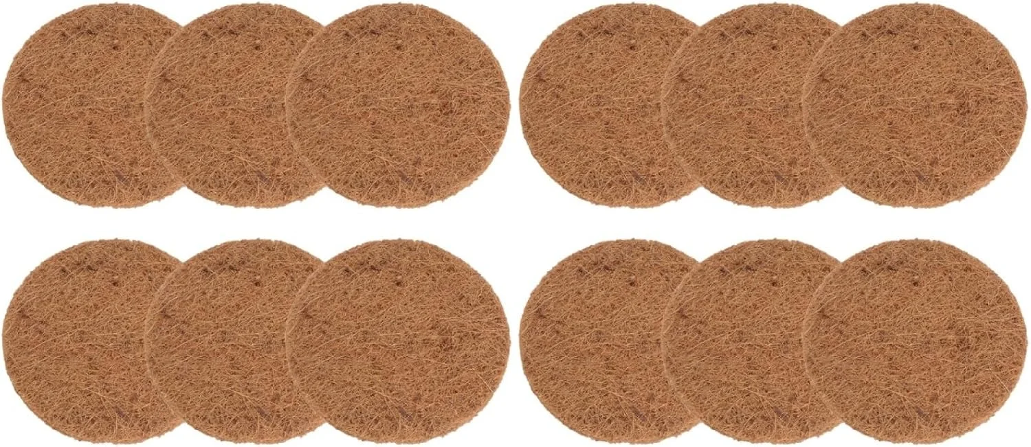 تودمامی 12 عدد پد لانه سازی پرندگان از الیاف نارگیل طبیعی برای پرورش کبوتر و پرندگان، زیراندازهای لانه تنفسی راحت برای محافظت از تخم ها و گرما تودمامی 12 عدد پد لانه سازی پرندگان از الیاف نارگیل طبیعی برای پرورش کبوتر و پرندگان، زیراندازهای لانه تنفسی راحت برای محافظت از تخم ها و گرما