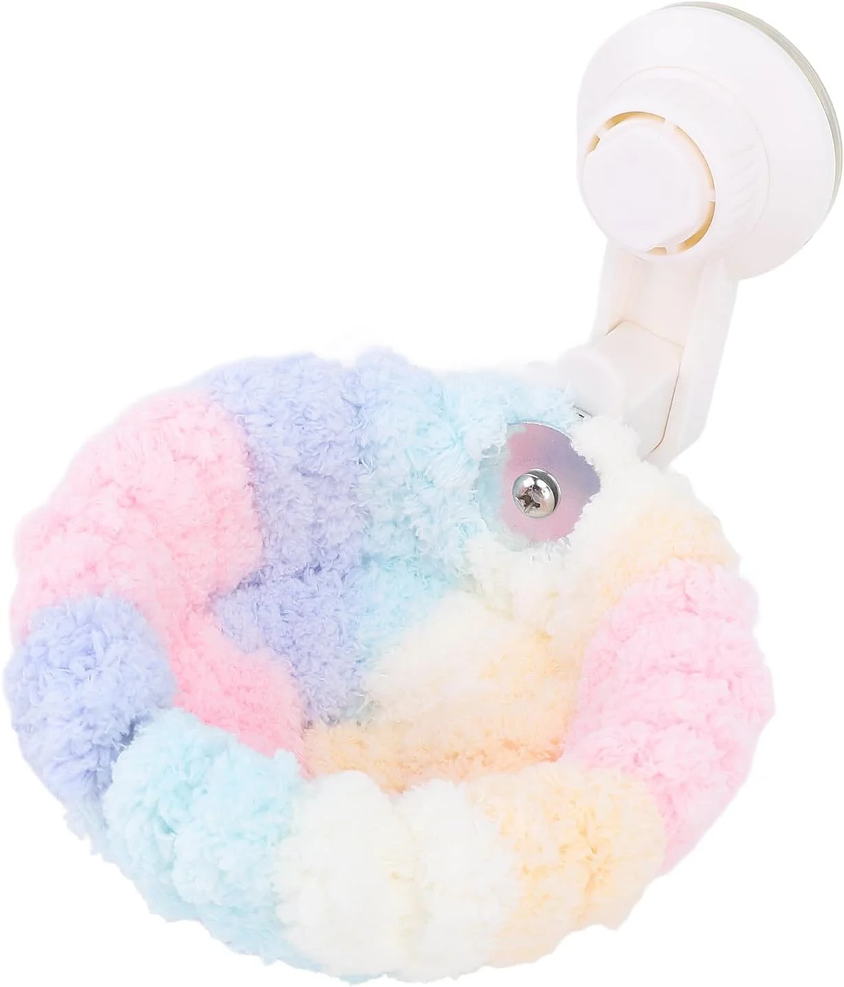 خانه لانه پرنده گرم زمستانی، لانه پرنده مخمل خواب دار با فنجان مکش برای شیشه ماشین در فضای باز، تخت خواب آویز لانه طوطی پرنده برای طوطی های حیوان خانگی (بزرگ)