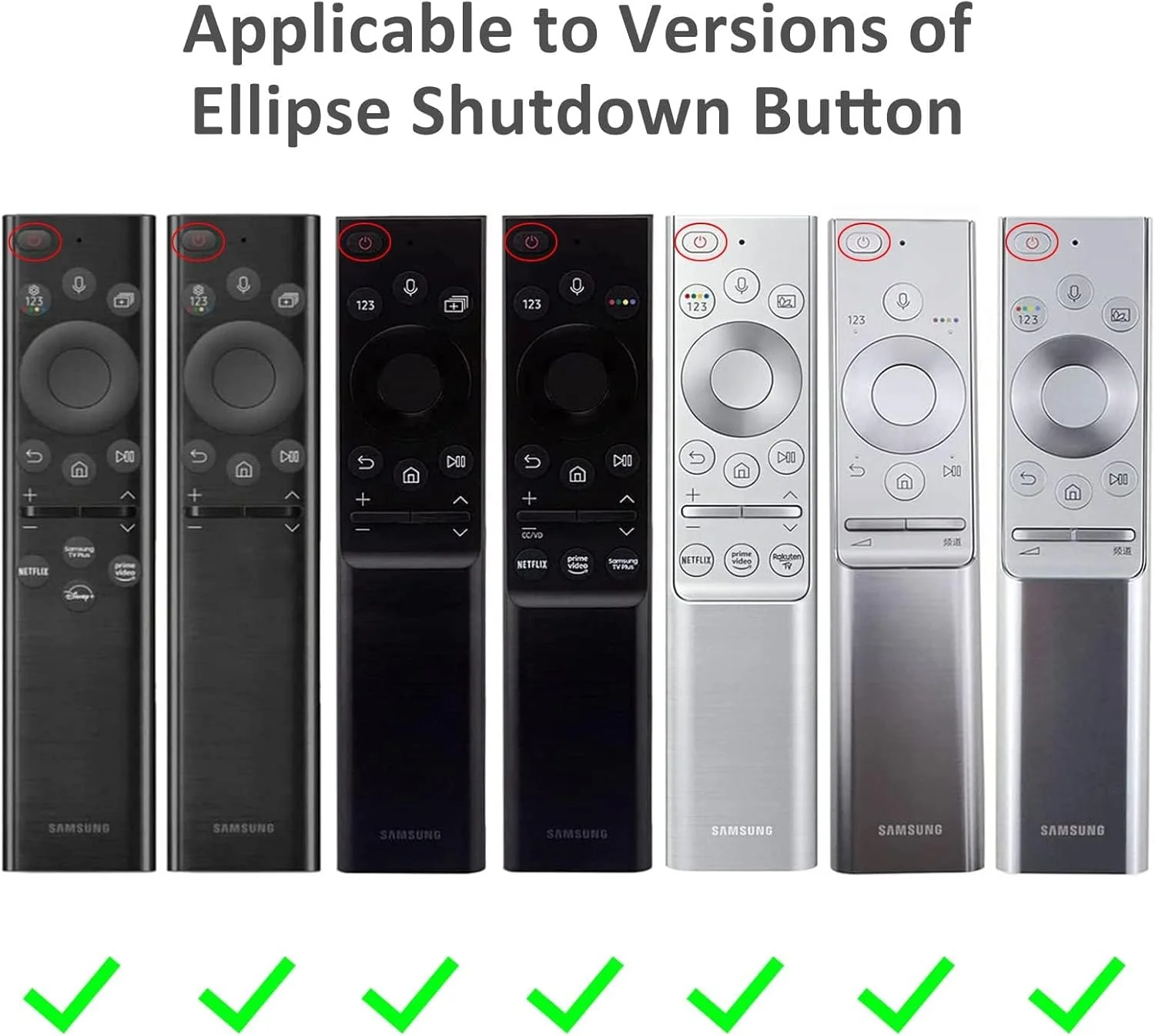 کاور سیلیکونی کنترل از راه دور پنل خورشیدی سامسونگ Azonee، 2 عدد، جدیدترین کاور محافظ سیلیکونی برای کنترل تلویزیون های هوشمند BN59-01385 BN59-01386 BN59-0139، محافظ باتری و روکش