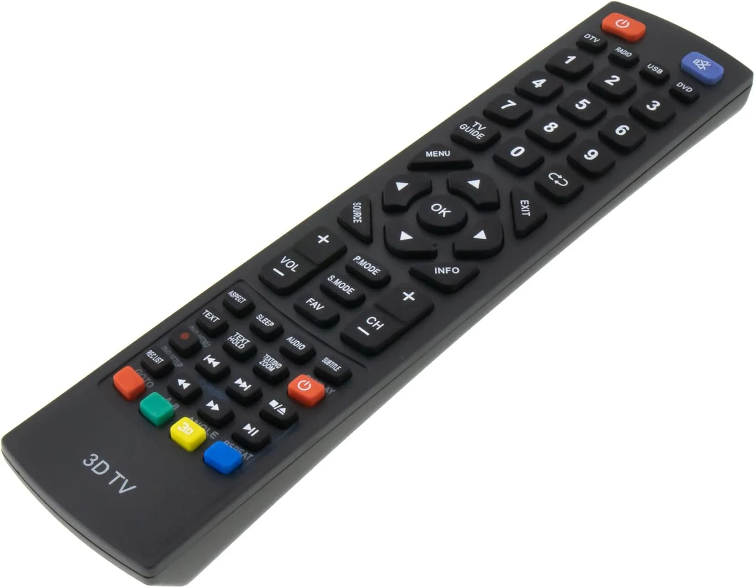 ریموت کنترل جایگزین ATA-D برای تلویزیون ال ای دی ال سی دی سه بعدی Blaupunkt