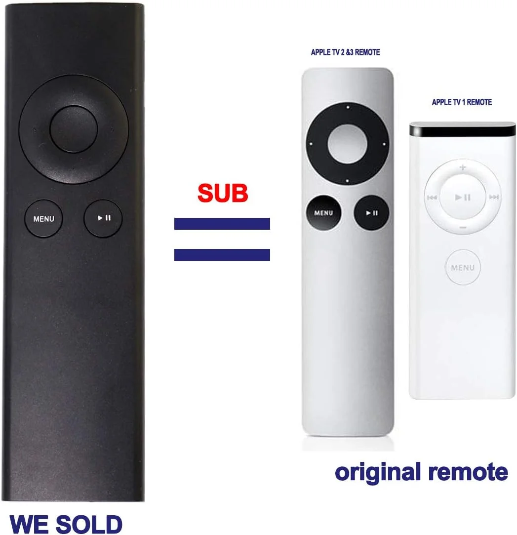 ریموت کنترل جایگزین جدید ALLIMITY مناسب برای Apl tv 1 2 3 A1427 A1469 A1378 A1294 MD199LL/A MC572LL/A MC377LL/A MM4T2AM/A MM4T2ZM/A و سیستم موسیقی Mac (مشکی) ریموت کنترل جایگزین جدید ALLIMITY مناسب برای Apl tv 1 2 3 A1427 A1469 A1378 A1294 MD199LL/A MC572LL/A MC377LL/A MM4T2AM/A MM4T2ZM/A و سیستم موسیقی Mac (مشکی)