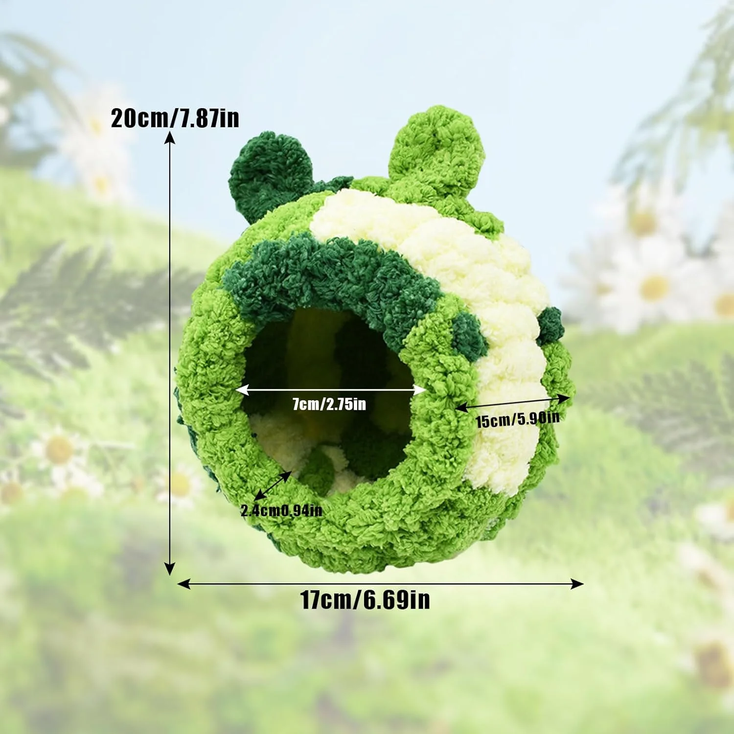 لانه پرنده، خانه لانه پرنده گرم زمستانی تخت طوطی آغوشی برای قفس، لانه طوطی مخمل خواب دار برای کانور، عروس هلندی، مرغ عشق، طوطی برزیلی، حیوانات خانگی کوچک (سبز A)