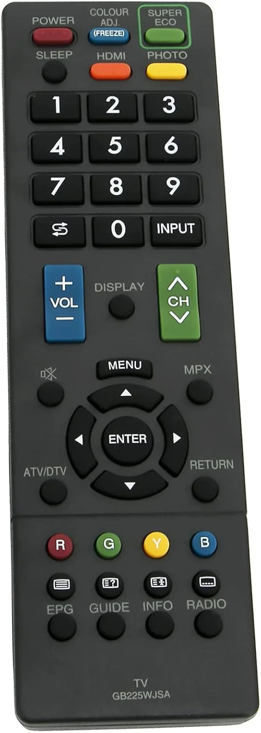 ریموت کنترل Allimity GB225WJSA مناسب برای تلویزیون های هوشمند ال سی دی و ال ای دی شارپ ریموت کنترل Allimity GB225WJSA مناسب برای تلویزیون های هوشمند ال سی دی و ال ای دی شارپ