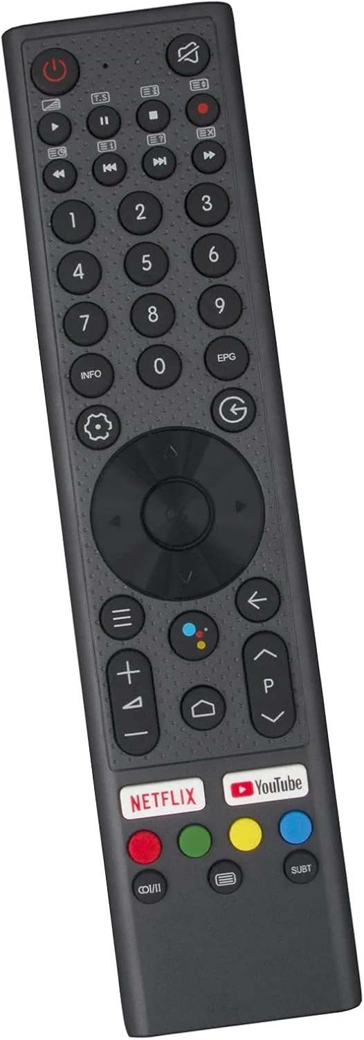 ریموت کنترل جایگزین ALLIMITY مناسب برای تلویزیون 4K UHD Changhong مدل GCBLTVC0GBBT-C3 U50H10 U43H10 U65H10 U75H9 U55H10 U58H10