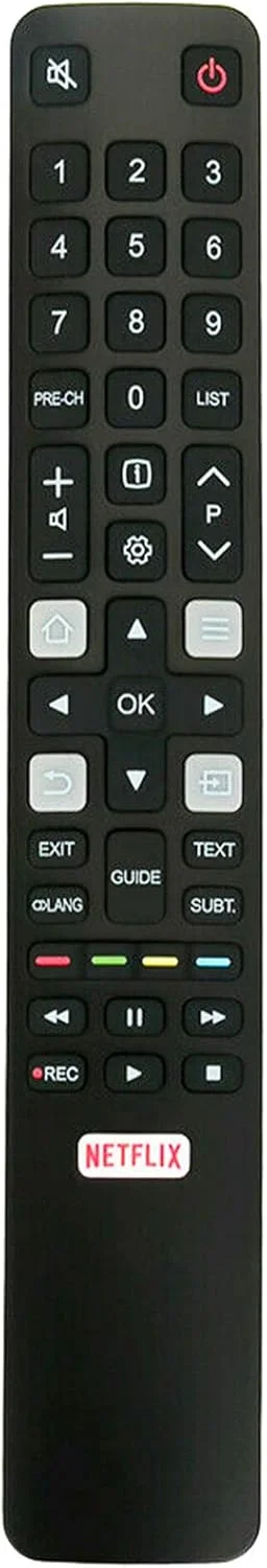 ریموت کنترل جدید ALLIMITY GRC802N RC802N YAI2 مناسب برای تلویزیون TCL مدل L50E3800FS LED55P6500US