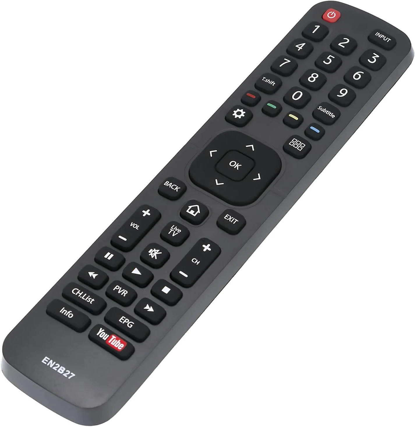 ریموت کنترل جایگزین Allimity New EN2B27 برای تلویزیون های هوشمند ال سی دی ال ای دی Hisense مدل های 32N4 32P4 39N4 39P4 43N6 43P6 49P4 50N4 50N6 50P6 55N4 55N6 55P4 55P6 58P5 65N6 65P6 75P5 58N5 75N5 55K720UW 32K3110W 40K321UW ریموت کنترل جایگزین Allimity New EN2B27 برای تلویزیون های هوشمند ال سی دی ال ای دی Hisense مدل های 32N4 32P4 39N4 39P4 43N6 43P6 49P4 50N4 50N6 50P6 55N4 55N6 55P4 55P6 58P5 65N6 65P6 75P5 58N5 75N5 55K720UW 32K3110W 40K321UW