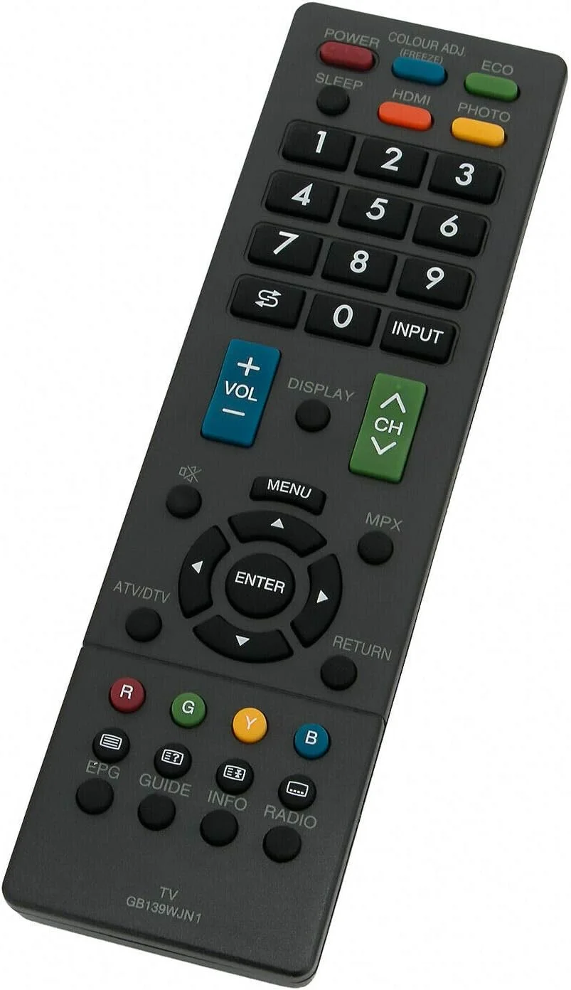 ریموت کنترل جدید ALLIMITY مدل GB139WJN1 مناسب برای تلویزیون های ال سی دی ال ای دی شارپ مدل LC-40L500M ریموت کنترل جدید ALLIMITY مدل GB139WJN1 مناسب برای تلویزیون های ال سی دی ال ای دی شارپ مدل LC-40L500M