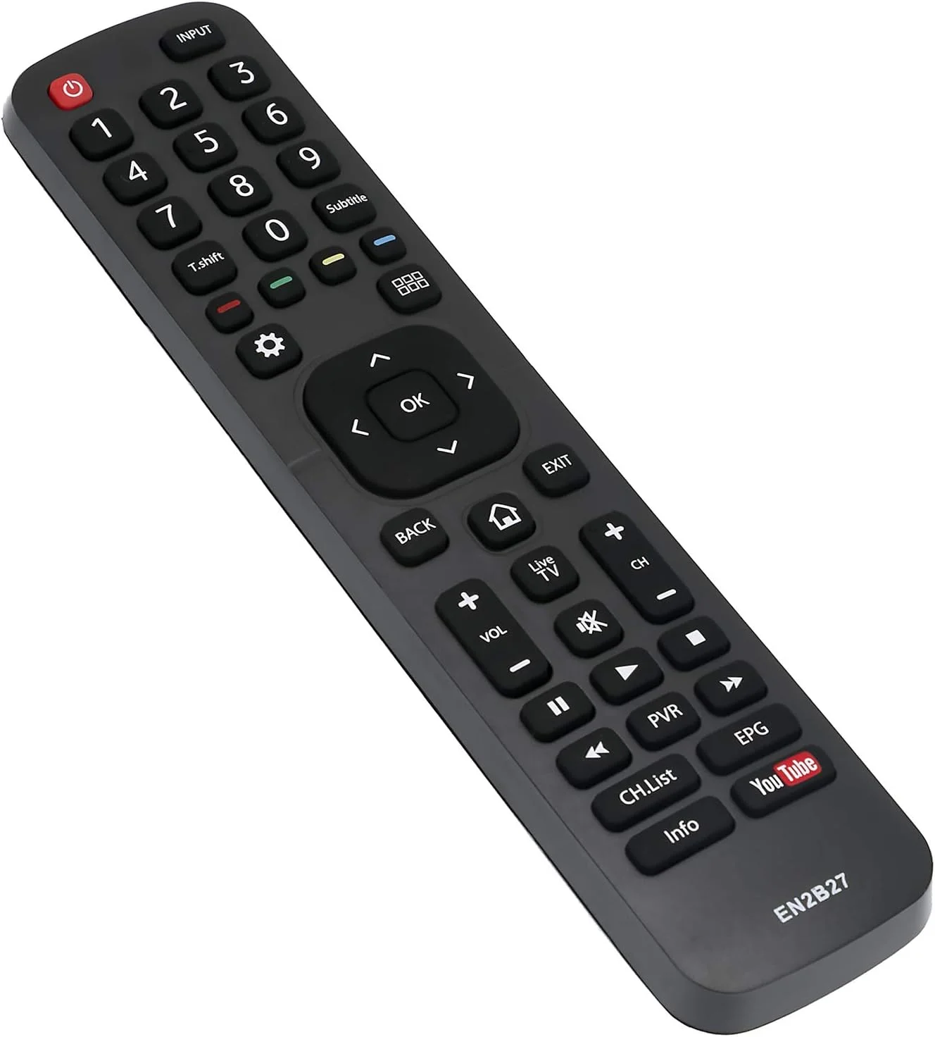 ریموت کنترل جایگزین Allimity New EN2B27 برای تلویزیون های هوشمند ال سی دی ال ای دی Hisense مدل های 32N4 32P4 39N4 39P4 43N6 43P6 49P4 50N4 50N6 50P6 55N4 55N6 55P4 55P6 58P5 65N6 65P6 75P5 58N5 75N5 55K720UW 32K3110W 40K321UW ریموت کنترل جایگزین Allimity New EN2B27 برای تلویزیون های هوشمند ال سی دی ال ای دی Hisense مدل های 32N4 32P4 39N4 39P4 43N6 43P6 49P4 50N4 50N6 50P6 55N4 55N6 55P4 55P6 58P5 65N6 65P6 75P5 58N5 75N5 55K720UW 32K3110W 40K321UW