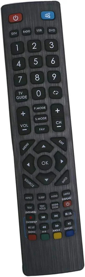 ریموت کنترل جایگزین ALLIMITY مناسب برای تلویزیون تکنیکا مدل‌های 32G22B-FHD 32G22B-HD 32G22B-HD/DVD 40G22B-FHD 50G22B-FHD