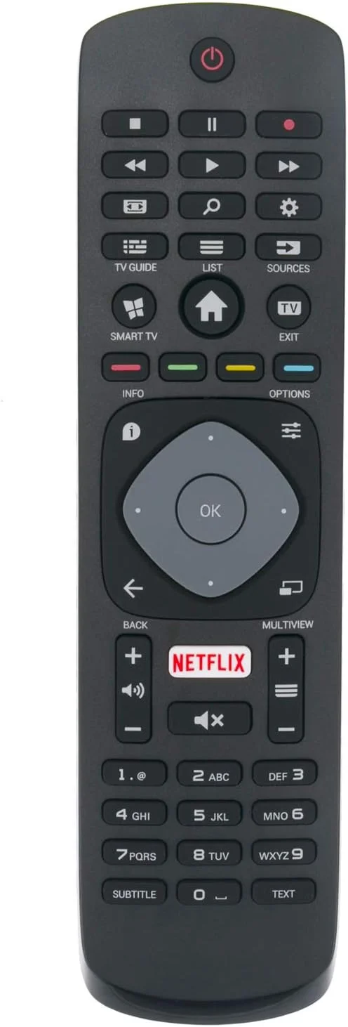 ریموت کنترل جدید ALLIMITY مناسب برای تلویزیون ال ای دی فیلیپس مدل های 50PUT6103 50PUT6103/56 55PUT6103 55PUT6103/56 32PHT5102 32PHT5102/79 43PFT5102 43PFT5102/79 50PUT6102 50PUT6102/79 50PUT6103 50PUT6103/75 50PUT6103/79