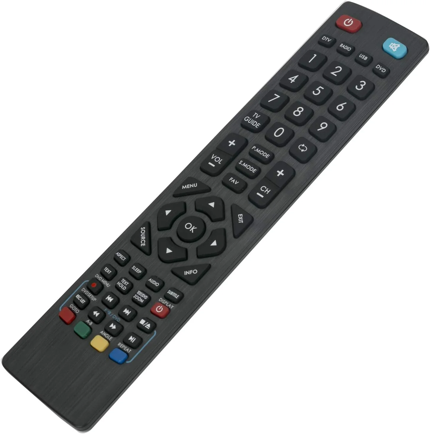 ریموت کنترل جایگزین ALLIMITY مناسب برای تلویزیون تکنیکا مدل‌های 32G22B-FHD 32G22B-HD 32G22B-HD/DVD 40G22B-FHD 50G22B-FHD