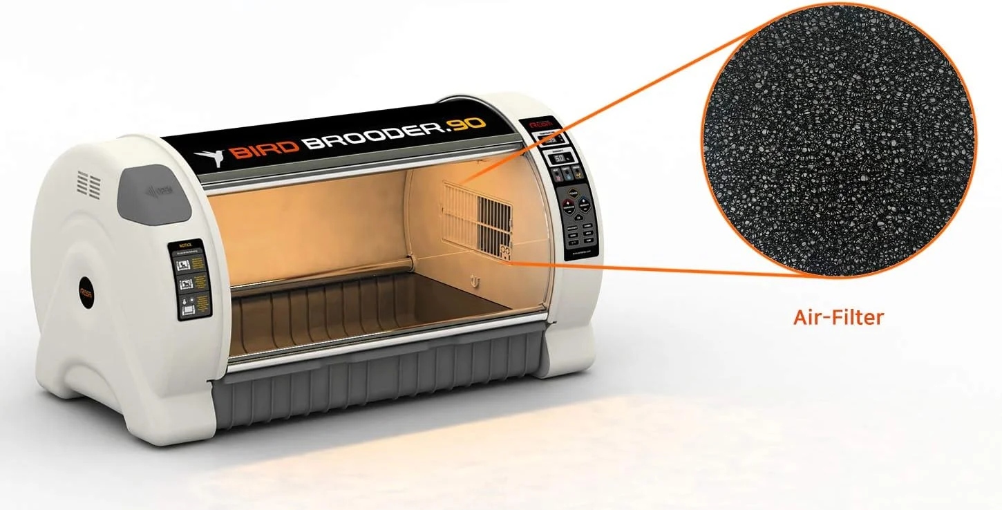 دستگاه پرورش پرنده MX-BL500N - بزرگ 90 سانتی متری، واحد مراقبت های ویژه برای پرندگان، جوجه های تازه متولد شده یا جوجه های بیمار کوچک، ساخت کره، توزیع کننده محلی شما در امارات متحده عربی