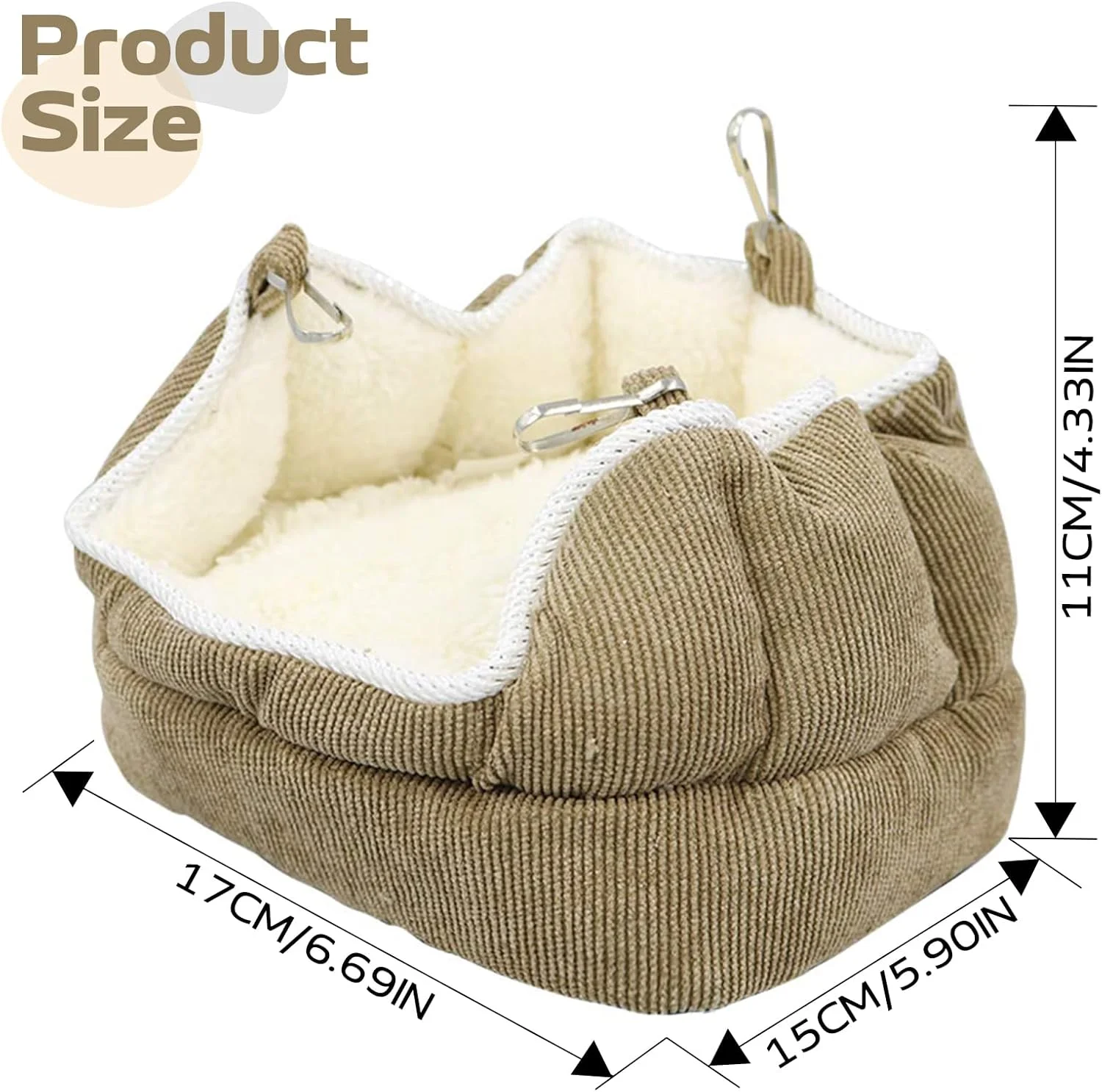 لانه پرنده کیبلیو، خانه گرم پرنده برای زمستان، تخت پرنده آویز قفس، چادر آغوشی نرم و مخمل خواب دار، لوازم جانبی قفس طوطی، تخت خواب مخفی پرندگان برای مرغ عشق، طوطی کوتوله، عروس هلندی، کانور، مرغ عشق