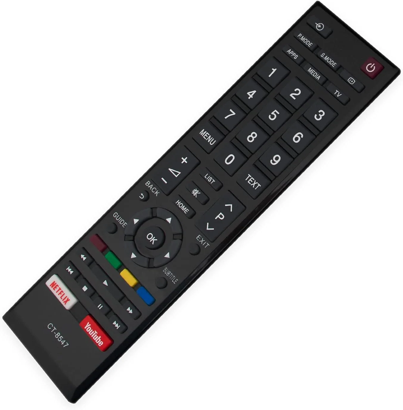 ریموت کنترل Allimity CT-8547 مناسب برای تلویزیون ال سی دی توشیبا مدل های 55U5965 43U5865 65U5965 50U5865 32L5865 43L5865 43U5069EA 55U5069EV 55U5069EA 58U5069EE 58U5069EV 58U5069EA