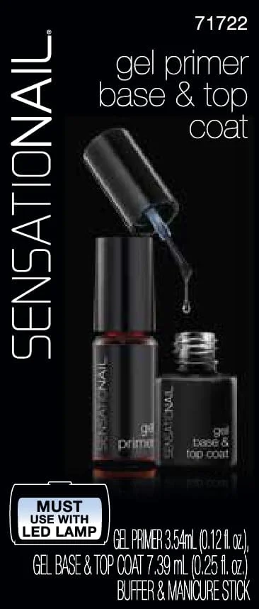 کیت پرایمر ژل، بیس ژل و تاپ کت مجدد SENSATIONAIL کیت پرایمر ژل، بیس ژل و تاپ کت مجدد SENSATIONAIL