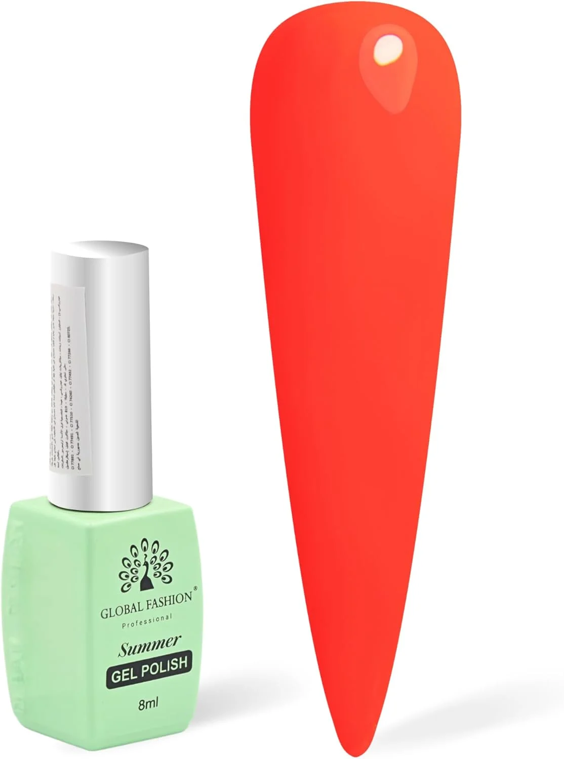 لاک ژل ناخن 36 رنگ بهاری و تابستانی - ماندگاری بالا، غیر سمی، استفاده آسان، خشک شدن سریع، ایمن برای ناخن | براقیت بالا، مقاوم در برابر لب پر شدن، خیساندن با UV/LED، طراحی هنر ناخن، کیفیت سالن | (16)