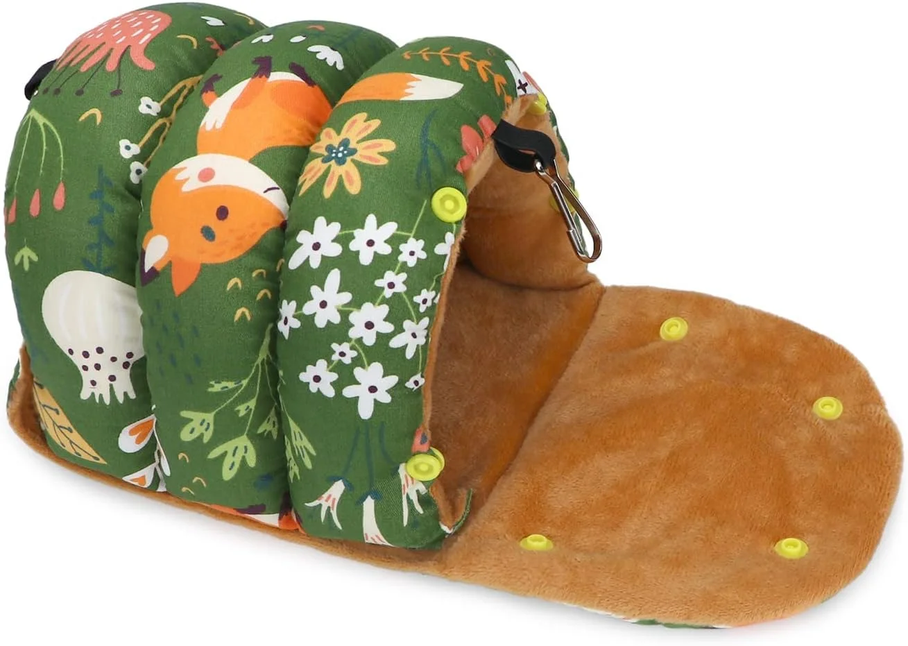 خانه لانه پرنده گرم زمستانی Excefore، تخت پرنده آویز لانه برای طوطی ها، مرغ عشق ها، طوطی های کوچک، کایک، سنگال، عروس هلندی ها، کانورها (کوچک، سبز)