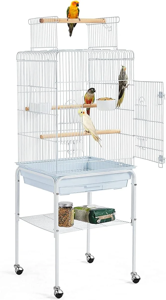 قفس پرنده Egardenkart® با پایه چرخ دار