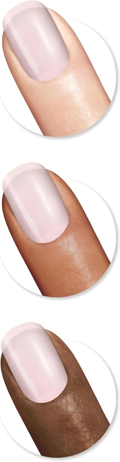 لاک ژل Sally Hansen Miracle Gel™، رنگ First Glass از مجموعه Travel Seekers، ماندگاری طولانی، فرمولاسیون ژل مانند، بدون نیاز به لامپ UV، لاک ناخن صورتی