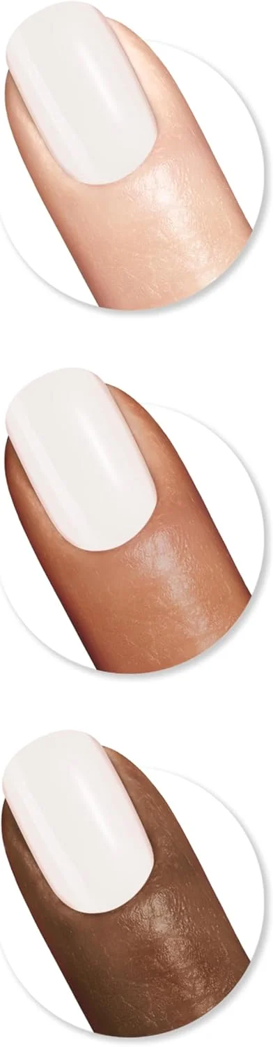 لاک ژل معجزه آسای سالی هانسن، مجموعه مسافران ماجراجو، رنگ Ski Bunny، ماندگاری طولانی، فرمولاسیون ژل مانند، بدون نیاز به لامپ UV، لاک سفید لاک ژل معجزه آسای سالی هانسن، مجموعه مسافران ماجراجو، رنگ Ski Bunny، ماندگاری طولانی، فرمولاسیون ژل مانند، بدون نیاز به لامپ UV، لاک سفید