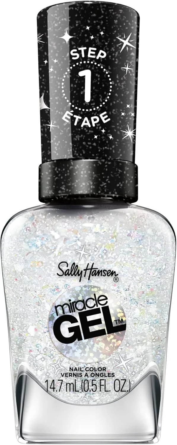 لاک ژل سالی هانسن Miracle Gel مجموعه Merry and Bright رنگ Frost Bright - حجم 14.7 میلی لیتر لاک ژل سالی هانسن Miracle Gel مجموعه Merry and Bright رنگ Frost Bright - حجم 14.7 میلی لیتر