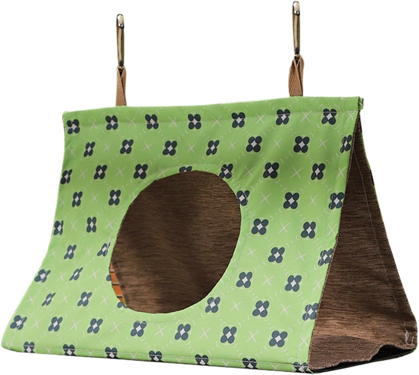 تخت آویز پرنده، خانه آویز راحت طوطی، لوازم جانبی قفس حیوانات خانگی، خانه خواب پرنده برای مرغ عشق، طوطی برزیلی، گنجشک، عروس هلندی، فنچ، مرغ مینا