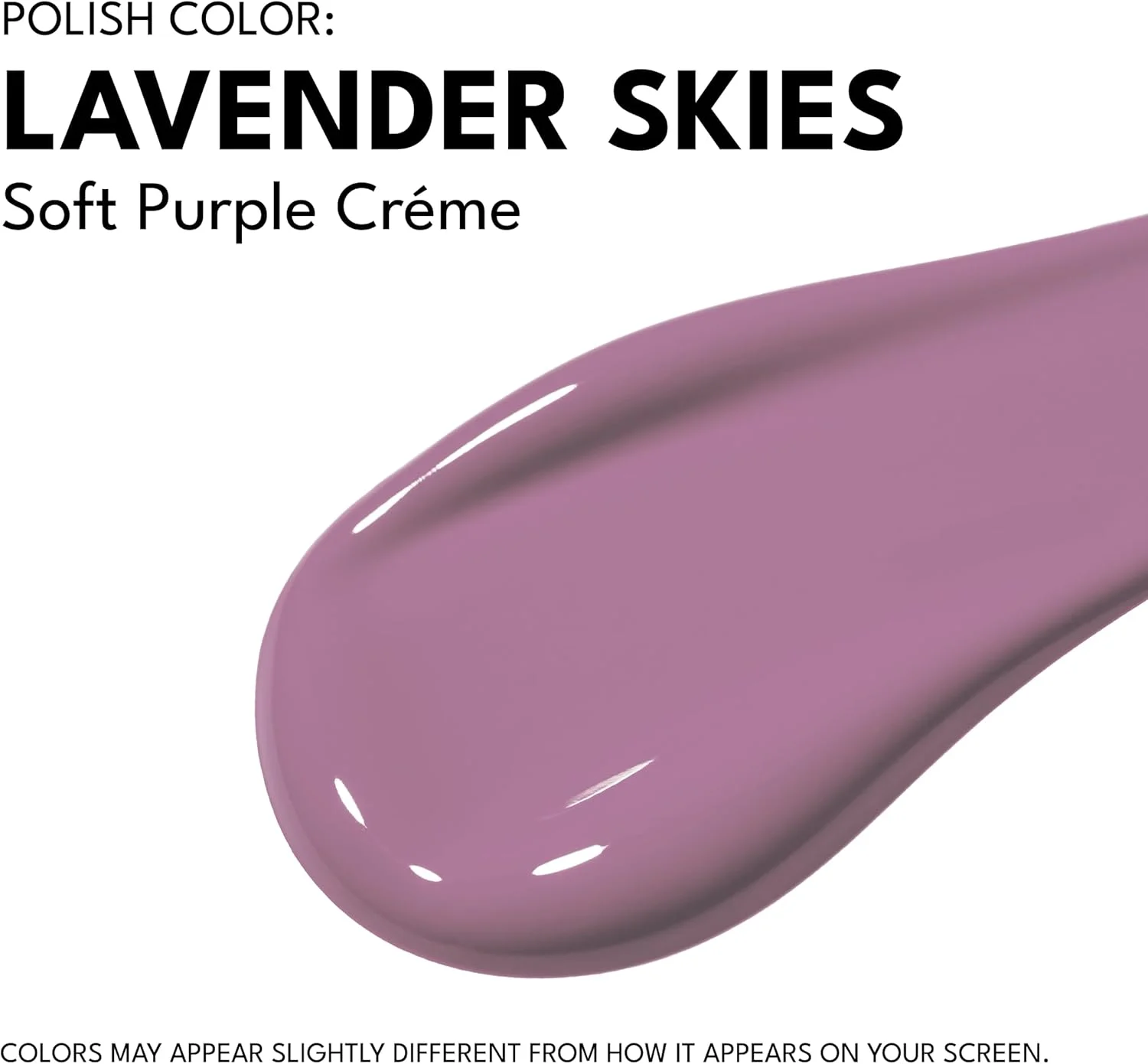 لاک ژل کروم بنفش یاسی تقویت کننده و محافظ ناخن آر سی، غنی شده با ویتامین A و بیوتین، رنگ ژل ناخن LED (آسمان اسطوخودوسی)، 9 میلی لیتر