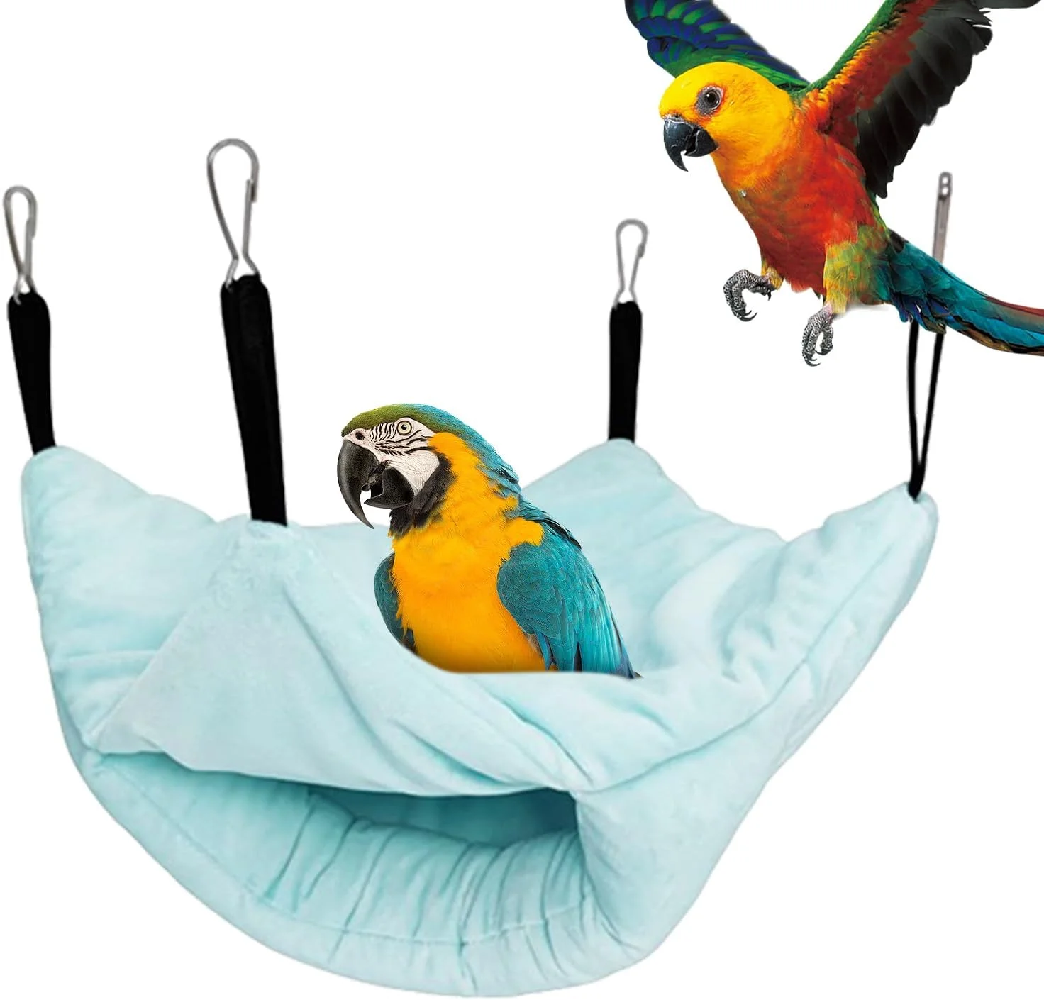 لانه گرم پرنده | لانه پرنده گرم دو لایه | لوازم حیوانات خانگی برای قفس تغذیه، لانه سازی، نشیمن، بازی، خوابیدن، استراحت، مخفی شدن و دکوراسیون فضای باز