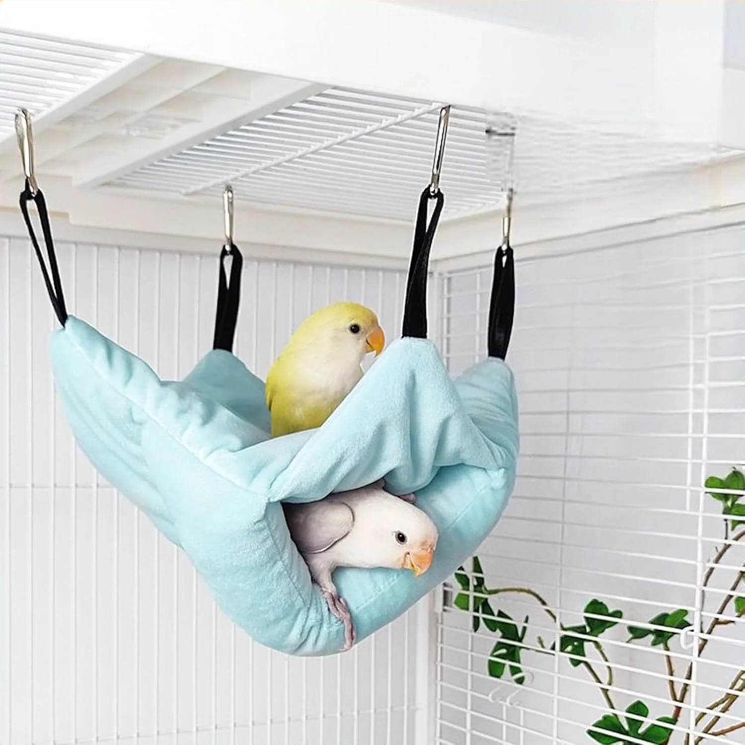 لانه گرم پرنده | لانه پرنده گرم دو لایه | لوازم حیوانات خانگی برای قفس تغذیه، لانه سازی، نشیمن، بازی، خوابیدن، استراحت، مخفی شدن و دکوراسیون فضای باز لانه گرم پرنده | لانه پرنده گرم دو لایه | لوازم حیوانات خانگی برای قفس تغذیه، لانه سازی، نشیمن، بازی، خوابیدن، استراحت، مخفی شدن و دکوراسیون فضای باز