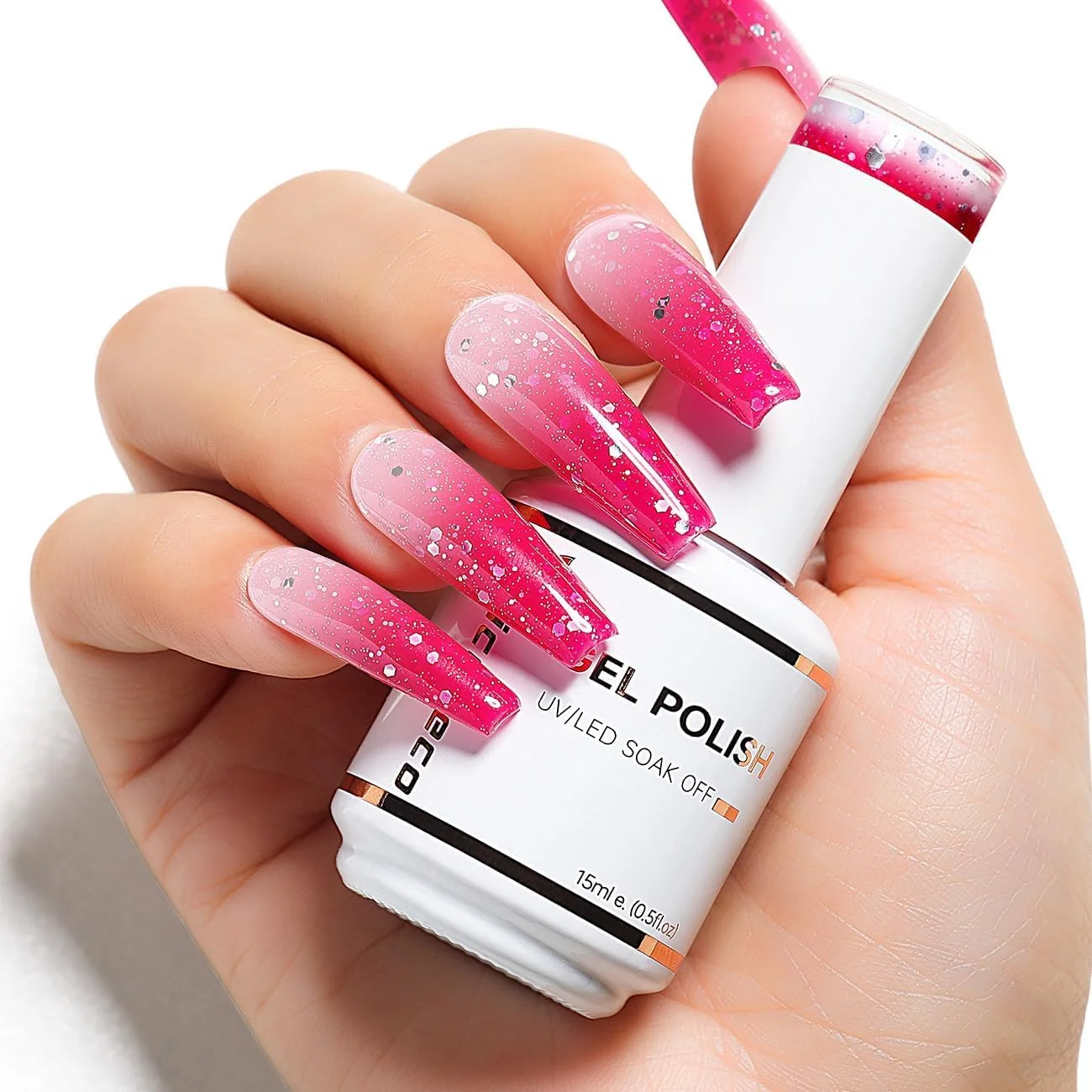 لاک ژل بدون Hema نایس دکو، 1 عدد 15 میلی لیتر، بدون تست حیوانی، وگان، لاک ژل تغییر رنگ دهنده، خیساندن LED U V ژل برای طراحی ناخن، مانیکور، سالن، DIY - BJ02 لاک ژل بدون Hema نایس دکو، 1 عدد 15 میلی لیتر، بدون تست حیوانی، وگان، لاک ژل تغییر رنگ دهنده، خیساندن LED U V ژل برای طراحی ناخن، مانیکور، سالن، DIY - BJ02