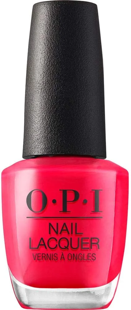 لاک ناخن کلاسیک OPI، ماندگاری 7 روزه، مقاوم در برابر لب پر شدن، لاک ناخن رنگی براق | My Chihuahua Bites!، قرمز، 15 میلی لیتر