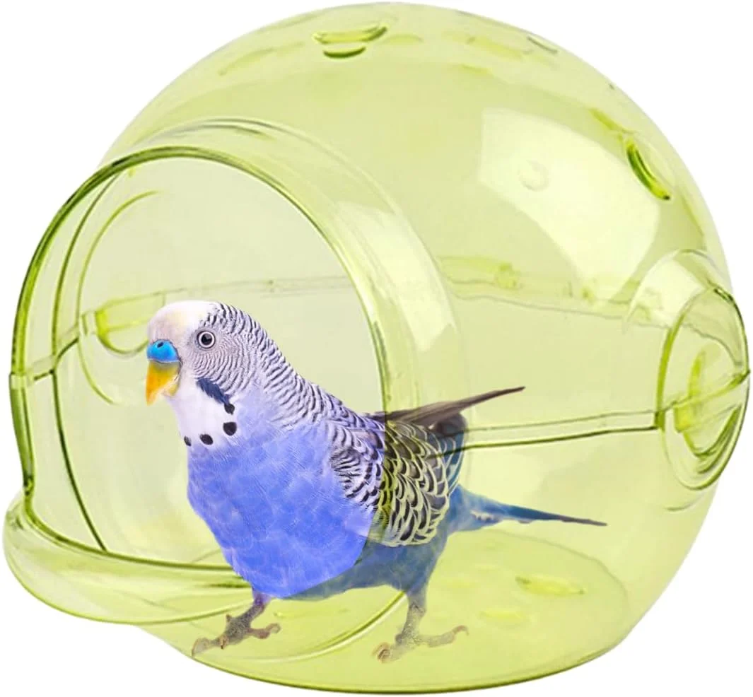 لانه طوطی، خانه/کلبه تخت پرنده کوچک | پناهگاه لوازم جانبی قفس خانه پرندگان برای عروس هلندی، مرغ عشق، فنچ، مرغ باجریگار، قناری، همستر، حیوانات کوچک