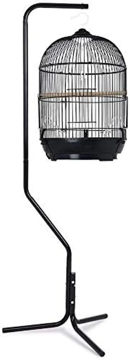 قفس پرنده با پایه رنگ مشکی