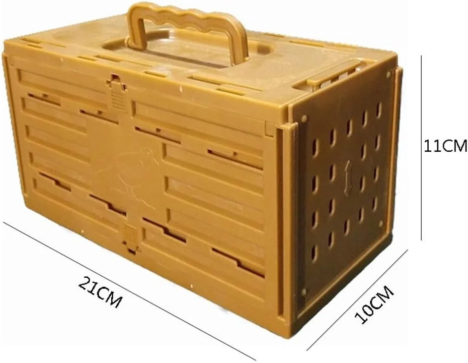 قفس پرنده خلاقانه جداشدنی، حمل آسان، قفس حمل پرنده کوچک، قفس پرنده پلاستیکی، لوازم جانبی قفس پرنده