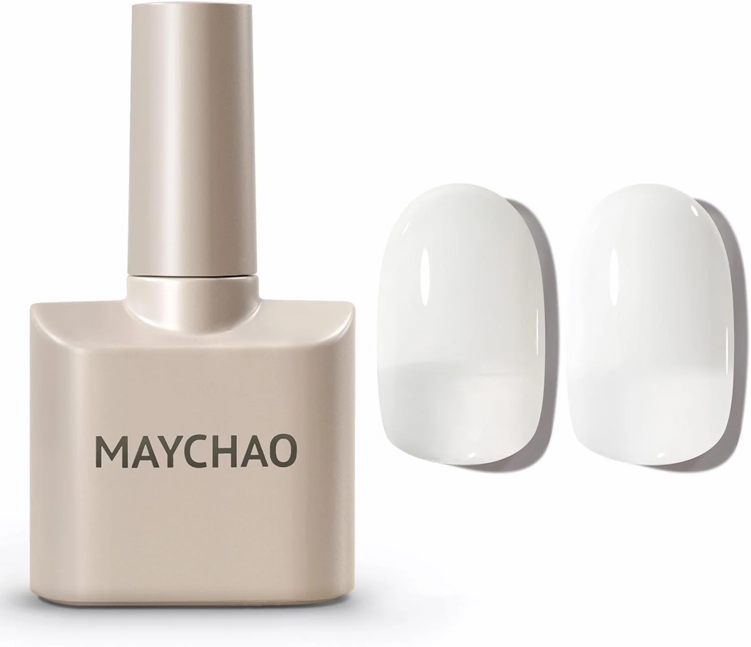 لاک ژل ناخن 15 میلی لیتری MAYCHAO، 1 عدد لاک ژل شیری سفید ژله ای، لاک ناخن شفاف UV LED، کیت استارتر طراحی ناخن، مناسب مانیکور سالنی و استفاده در خانه، 15 میلی لیتر لاک ژل ناخن 15 میلی لیتری MAYCHAO، 1 عدد لاک ژل شیری سفید ژله ای، لاک ناخن شفاف UV LED، کیت استارتر طراحی ناخن، مناسب مانیکور سالنی و استفاده در خانه، 15 میلی لیتر