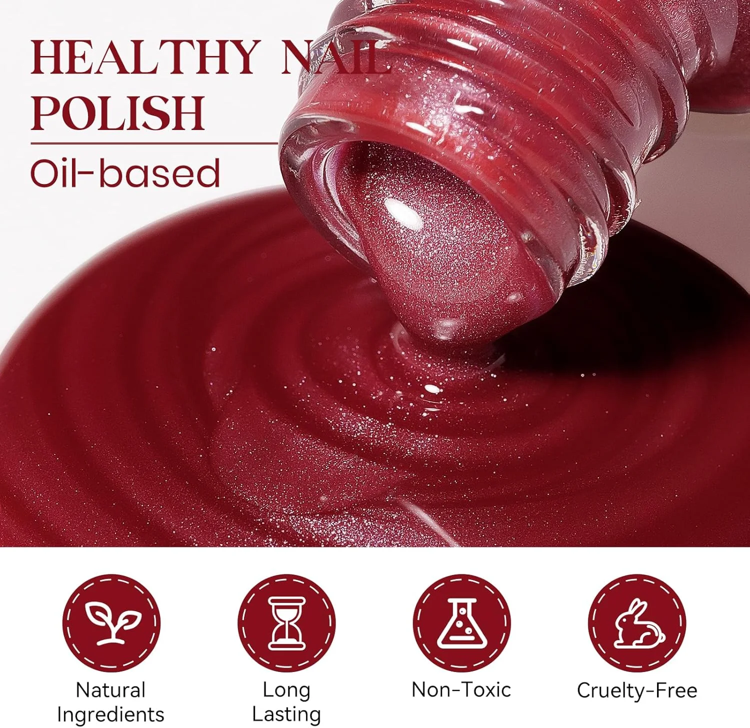 لاک ناخن چشم گربه ای MIZHSE - لاک ناخن چشم گربه ای اسموتی، اثر چشم گربه ای پهن و روشن، ماندگاری طولانی، لاک ناخن سریع خشک شونده، بدون نیاز به لامپ UV، مناسب برای مانیکور DIY، 15 میلی لیتر