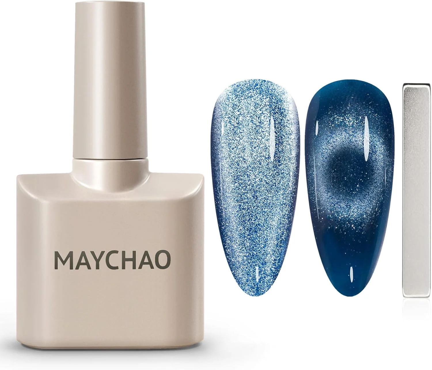 لاک ژل چشم گربه ای مایچائو 15 میلی لیتر، 1 عدد لاک ناخن مغناطیسی آبی با آهنربا، لاک ژل چشم گربه ای هولوگرافیک برای طراحی ناخن، مانیکور سالنی، مناسب استفاده در خانه لاک ژل چشم گربه ای مایچائو 15 میلی لیتر، 1 عدد لاک ناخن مغناطیسی آبی با آهنربا، لاک ژل چشم گربه ای هولوگرافیک برای طراحی ناخن، مانیکور سالنی، مناسب استفاده در خانه