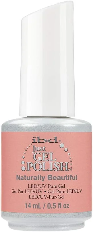لاک ژل آی بی دی Just Gel Polish رنگ Naturally Beautiful، ژل خالص LED و UV، حجم 14 میلی لیتر لاک ژل آی بی دی Just Gel Polish رنگ Naturally Beautiful، ژل خالص LED و UV، حجم 14 میلی لیتر