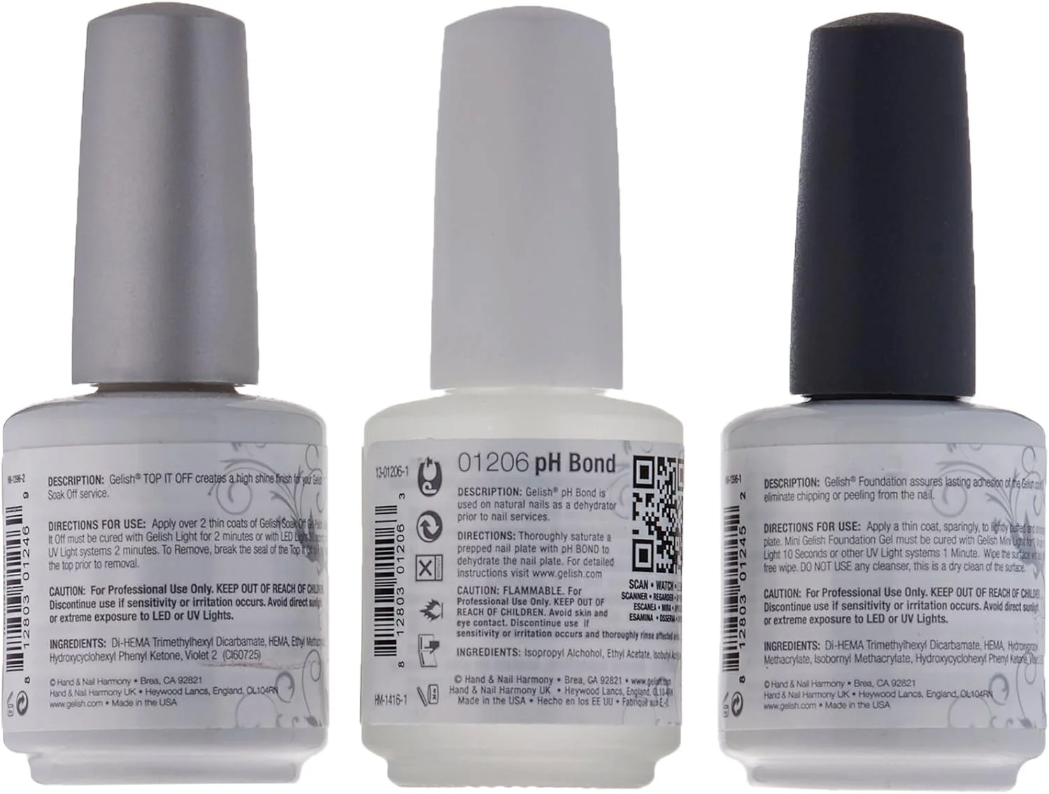 کیت ضروری لاک ژل سه تایی ژلیش