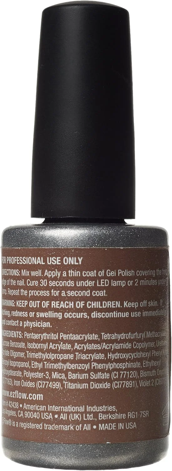 لاک ژل ناخن EZFlow Trugel، SHINY HAPPY GEL POLISH 15 میلی لیتر