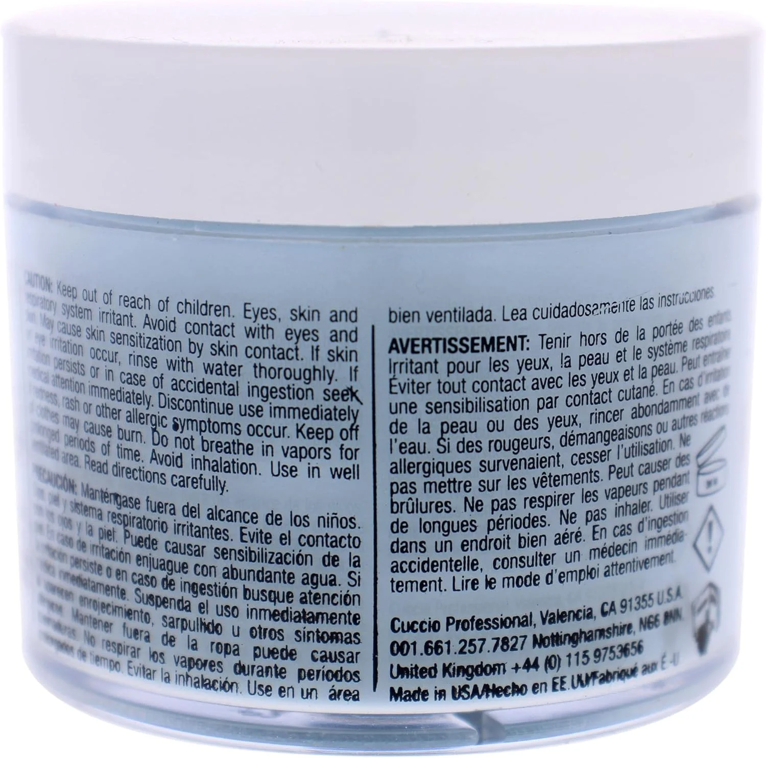 پودر لاک ناخن Cuccio Naturale Pro - آبی جین - لاک ناخن برای مانیکور و پدیکور، استفاده/حذف آسان و سریع - بدون نیاز به نور LED/UV - غیر سمی، بدون بو، رنگدانه بالا - 2 اونس پودر لاک ناخن Cuccio Naturale Pro - آبی جین - لاک ناخن برای مانیکور و پدیکور، استفاده/حذف آسان و سریع - بدون نیاز به نور LED/UV - غیر سمی، بدون بو، رنگدانه بالا - 2 اونس