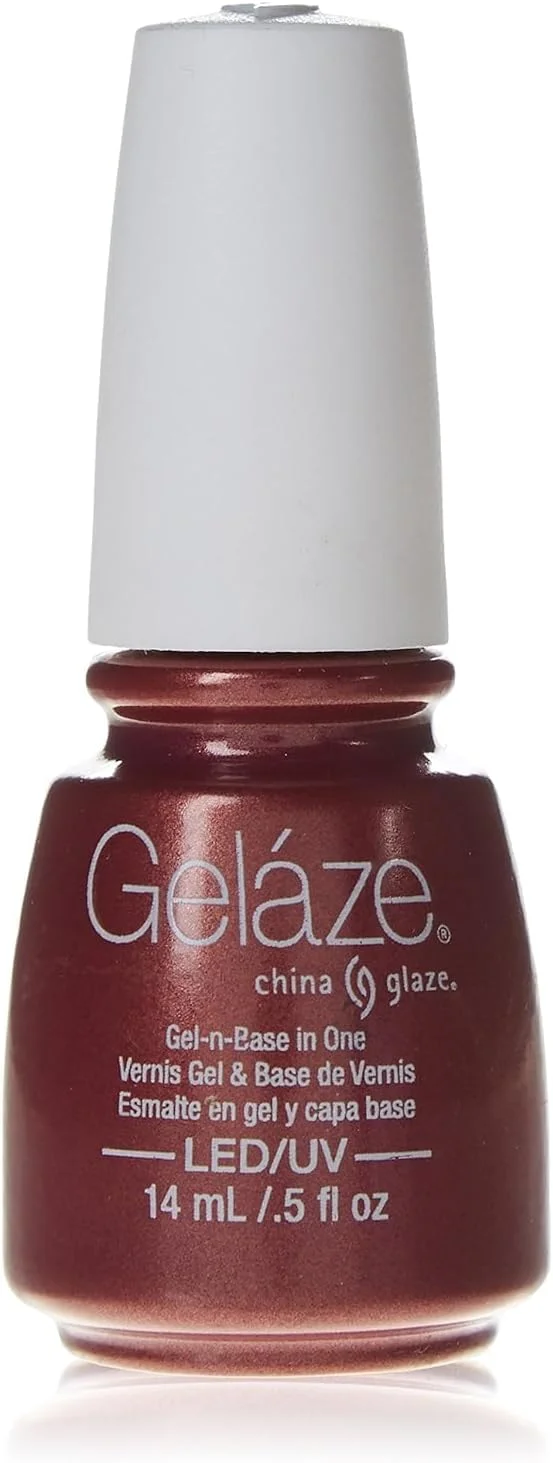 لاک ژل و بیس ناخن China Glaze Awakening، ۱۴ میلی لیتر، گلبهی دودی
