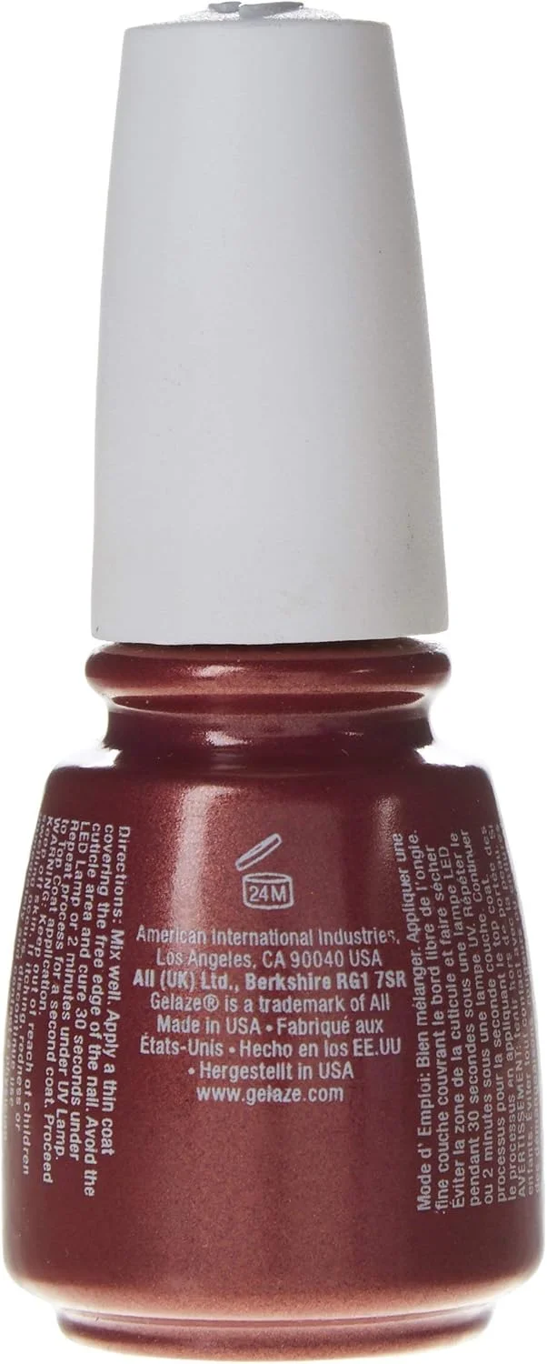 لاک ژل و بیس ناخن China Glaze Awakening، ۱۴ میلی لیتر، گلبهی دودی لاک ژل و بیس ناخن China Glaze Awakening، ۱۴ میلی لیتر، گلبهی دودی