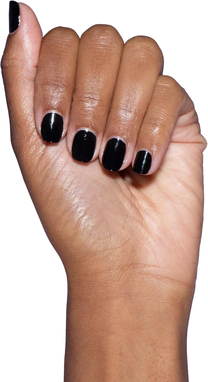 لاک ناخن براق باتر لندن Patent Shine 10X، با پوششی ژل مانند، فرمول مقاوم در برابر لب پر شدن، فرمول 10-Free، بدون تست حیوانی، فناوری پلیمر، Union Jack Black