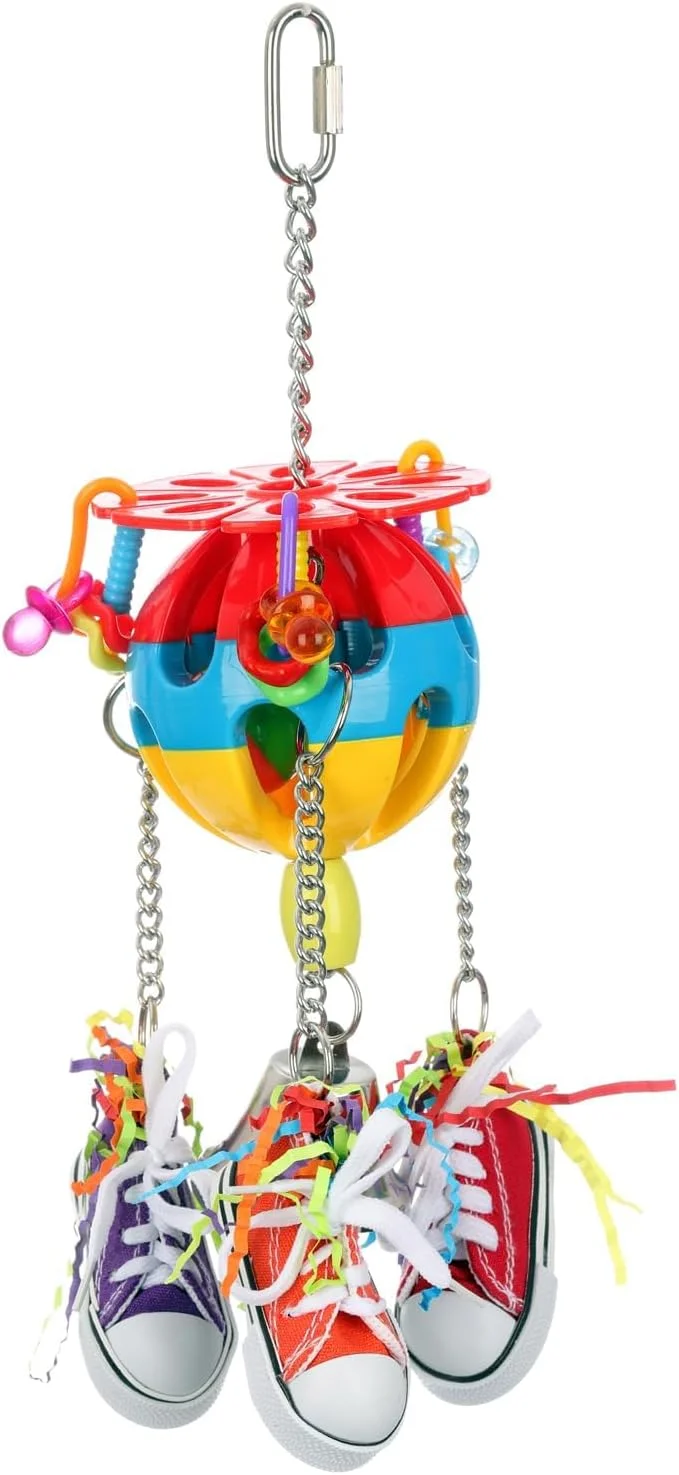 اسباب بازی توپ ضربه ای پرندگان سوپر برد کریشنز مدل SB1105، سایز متوسط/بزرگ، 30.5 در 10 سانتی متر