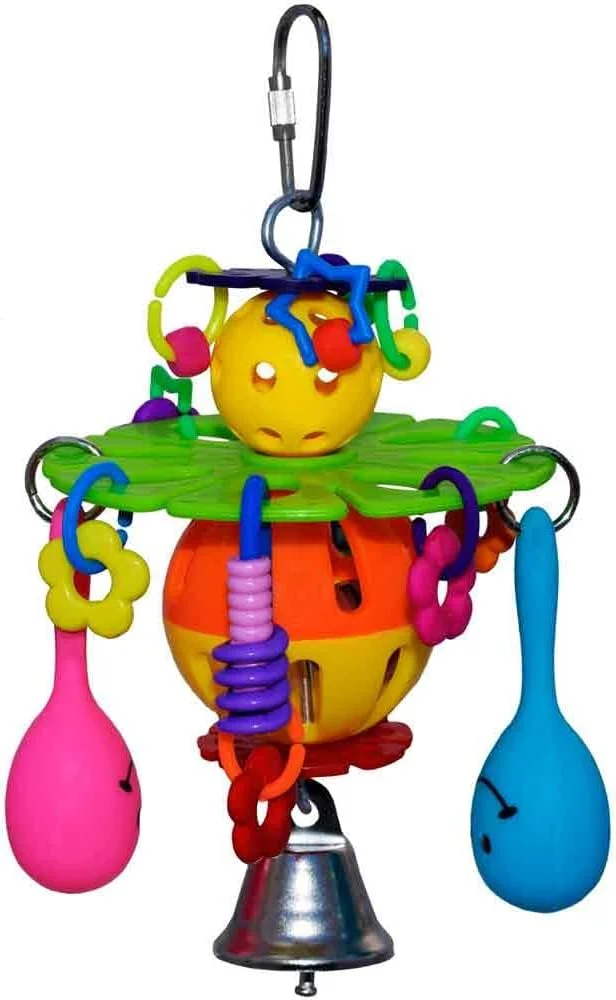 اسباب بازی پرنده ماراکا بلاست سوپر برد کریشنز SB1132، سایز متوسط، 6.5 x 4 اینچ